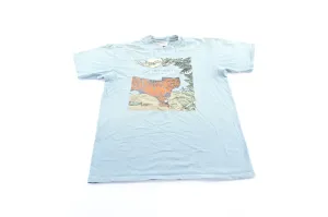 1993 Ca' del Solo Bloody Good Red Tiger Graphic T-Shirt