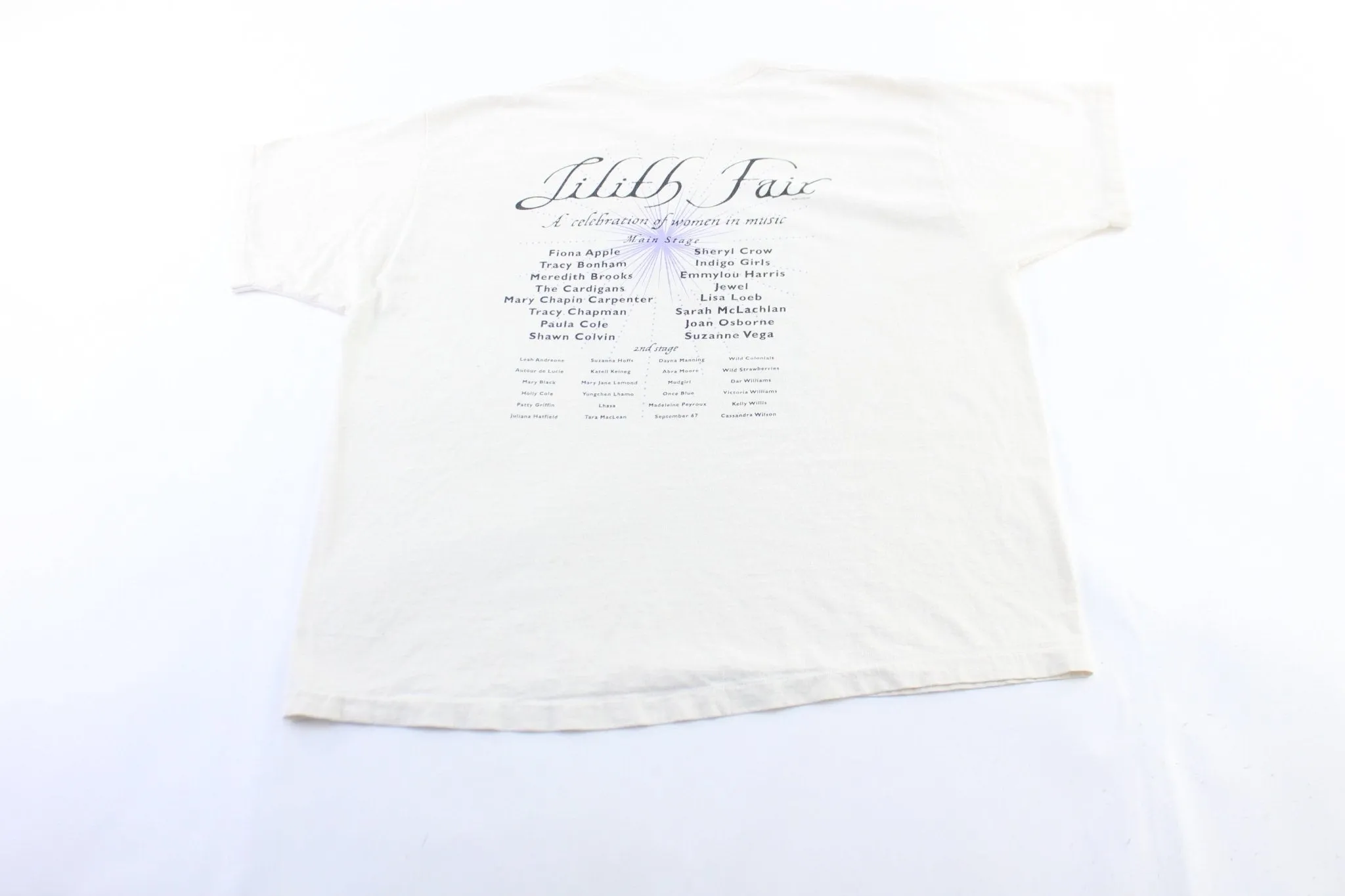 1997 Lilith Fair Women's Music T-Shirt
