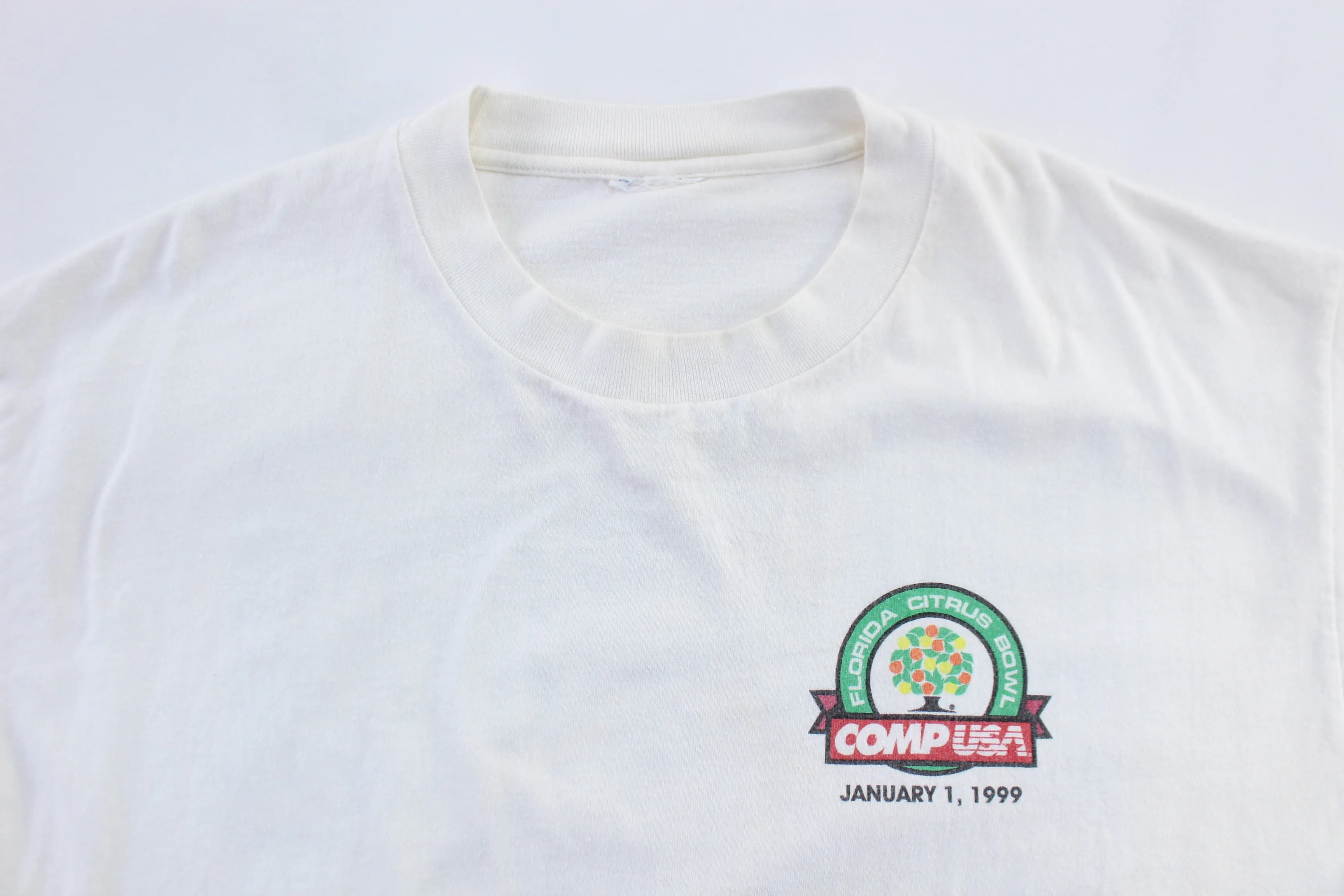 1999 Michigan Wolverines vs Kansas Florida Citrus Bowl T-Shirt