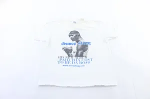 2002 Snoop Dogg Paid Tha Cost To Be Da Boss Album Promo T-Shirt