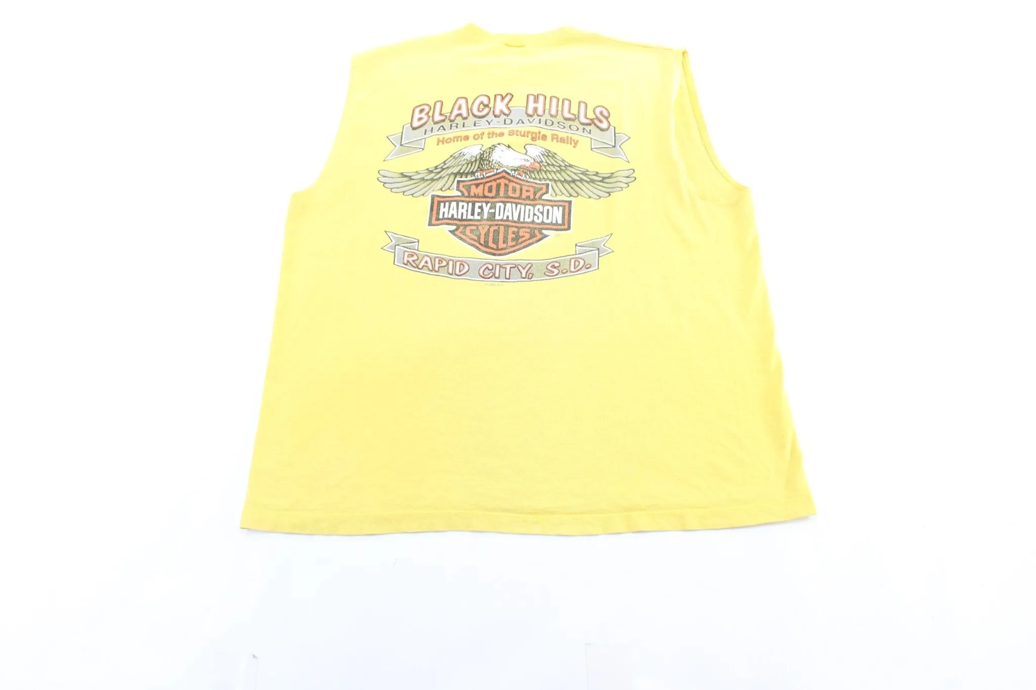 2006 Harley Davidson Motorcycles Black Hills Rally Tank Top
