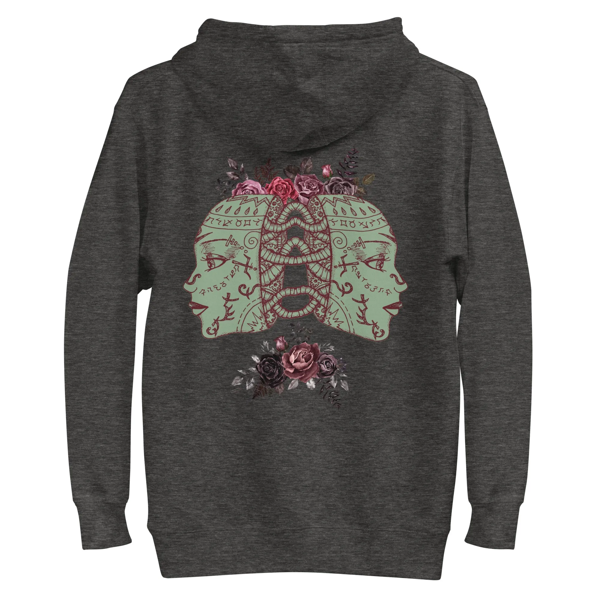 Goth Broken Duet Unisex Hoodie, Goth Hoodie, Witchy Hoodie, Goth Clothing, Witchy Clothing, Dark Boho
