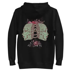 Goth Broken Duet Unisex Hoodie, Goth Hoodie, Witchy Hoodie, Goth Clothing, Witchy Clothing, Dark Boho