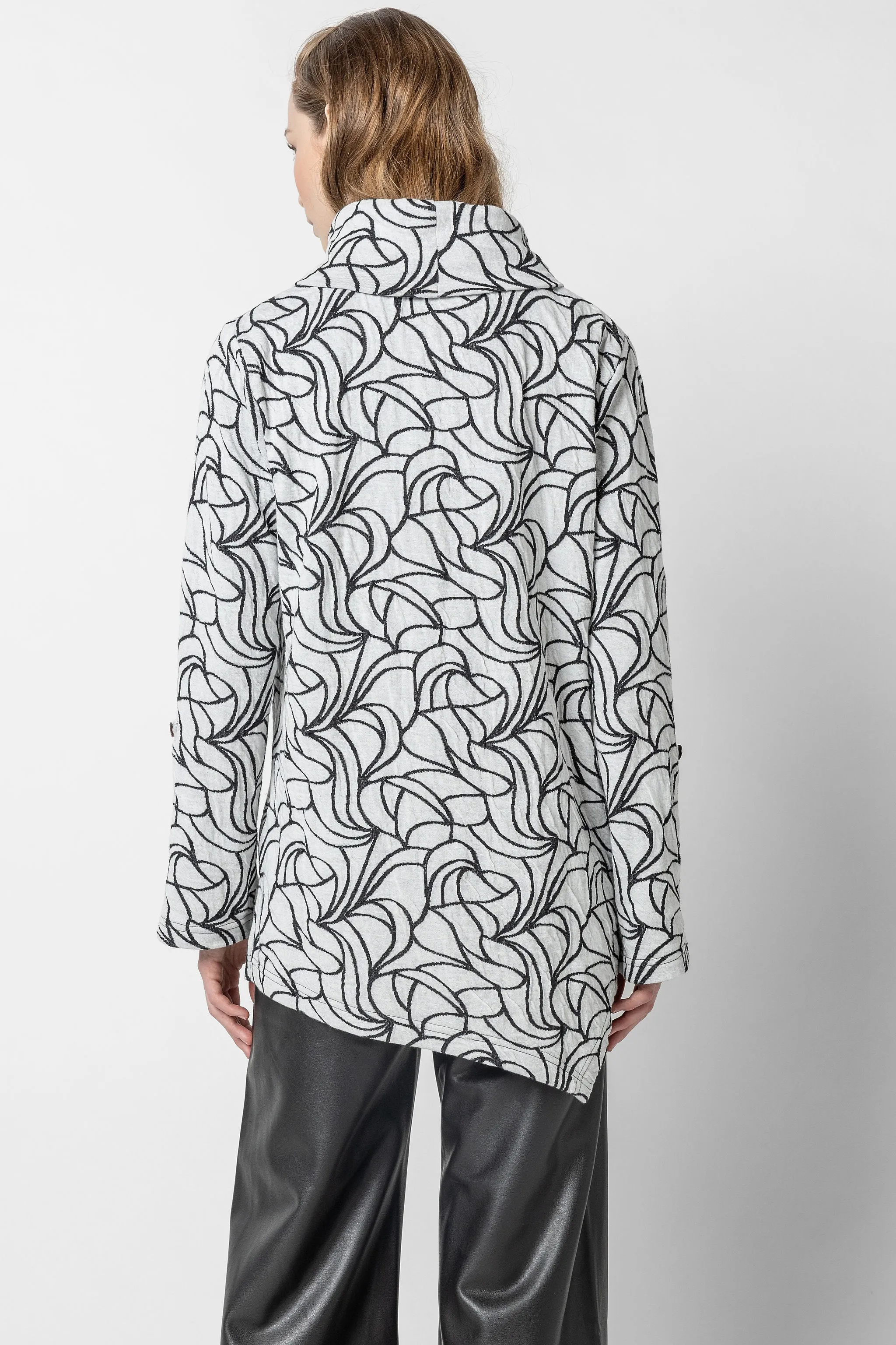 Komil Clothing Cowl Top Petal Chalk