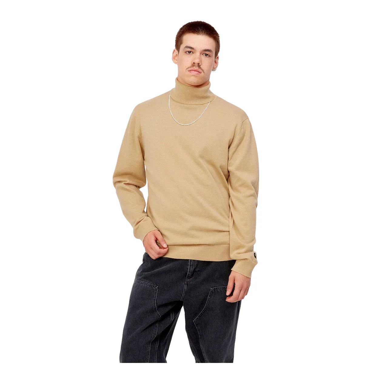 Maglione Uomo Carhartt WIP Madison Turtleneck Beige