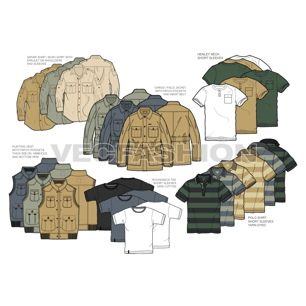 Men's Hunting Clothing Set