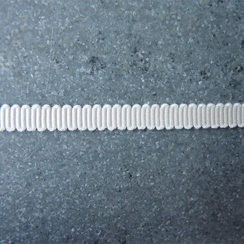 Mokuba : Grosgrain Ribbon - Off White 7mm